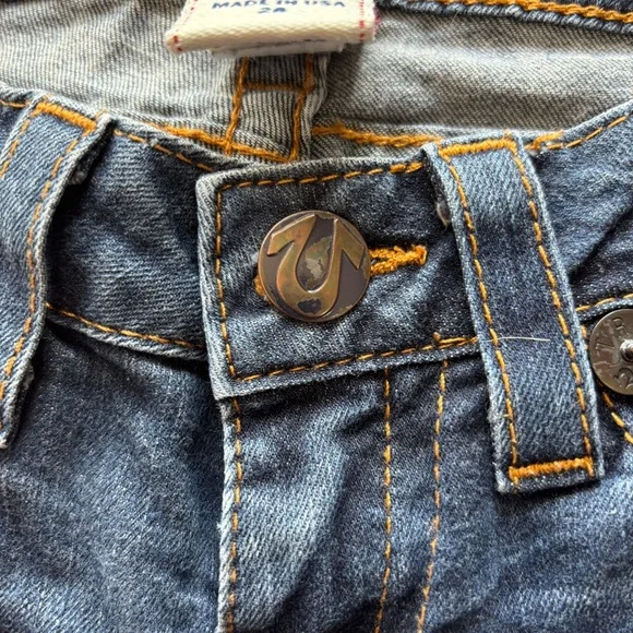 Y2K True Religion Low Rise Jeans | Size 26 - Picture 7 of 15
